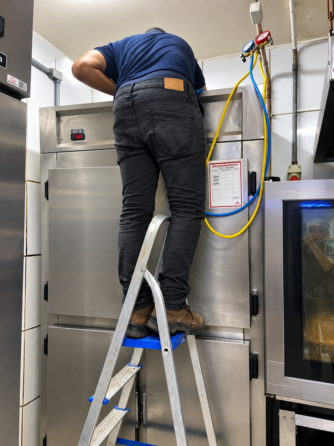 Freezer industrial — registro enviado pela Brisatec